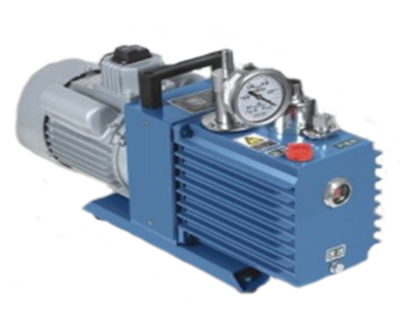 Direct-coupled rotary vane vacuum pump